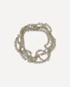 Brunello Cucinelli Silver Knotted Bracelet In Silver
