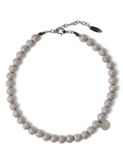 BRUNELLO CUCINELLI BRUNELLO CUCINELLI SILVER NECKLACE