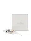 Brunello Cucinelli Silver-plated Caviar Set In Silver