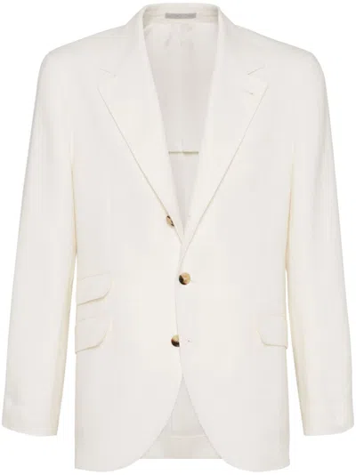 BRUNELLO CUCINELLI SINGLE-BREASTED BLAZER