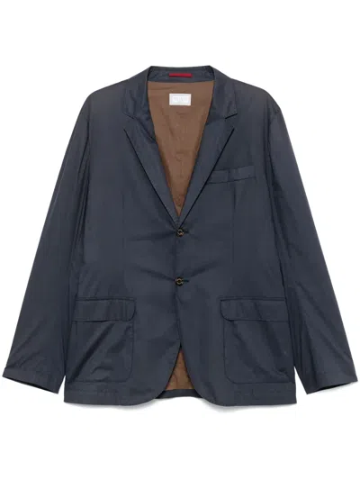 Brunello Cucinelli Single-breasted Blazer In Blue