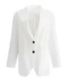 Brunello Cucinelli Single-breasted Blazer In White