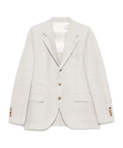 BRUNELLO CUCINELLI SINGLE-BREASTED BLAZER