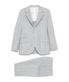 Brunello Cucinelli Single-breasted Blazer In White