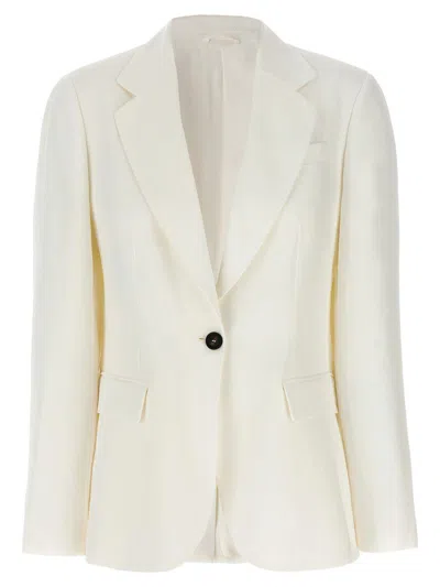 BRUNELLO CUCINELLI BRUNELLO CUCINELLI SINGLE-BREASTED BLAZER
