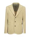 Brunello Cucinelli Single-breasted Camel-hair Blazer In Nude