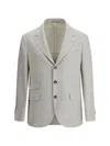 Brunello Cucinelli Single-breasted Check Blazer