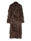 Brunello Cucinelli Single-breasted Coat In Brown