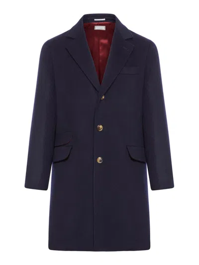 BRUNELLO CUCINELLI CLASSIC BUTTONED COAT