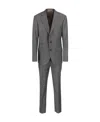 Brunello Cucinelli Single-breasted Suit In Gray