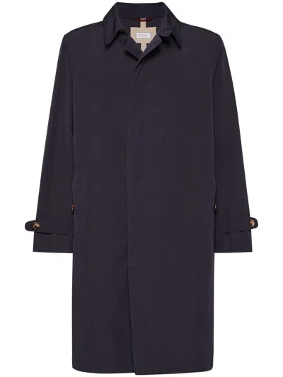 BRUNELLO CUCINELLI SINGLE-BREASTED TRENCHCOAT
