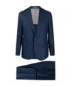 Brunello Cucinelli Single-breasted Two-piece Suit In Black