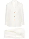 Brunello Cucinelli Single-breasted Suit In White