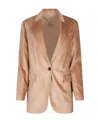 BRUNELLO CUCINELLI VELVET BLAZER