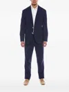 Brunello Cucinelli Single-breasted Suit In Blue