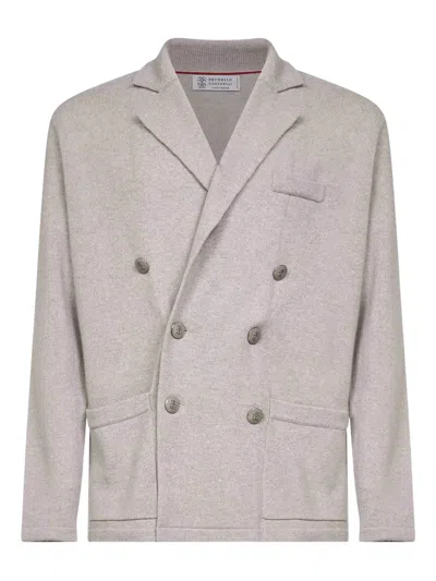 BRUNELLO CUCINELLI SIX-BUTTON BLAZER