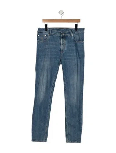Pre-owned Brunello Cucinelli Skinny Jeans In Blue
