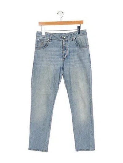 Pre-owned Brunello Cucinelli Skinny Jeans In Blue