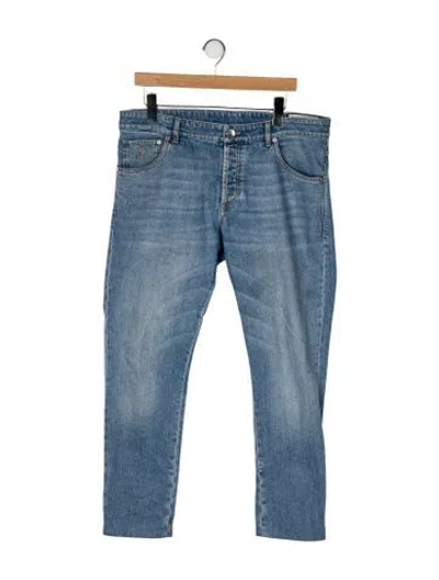 Pre-owned Brunello Cucinelli Skinny Jeans In Blue