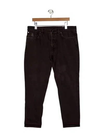 Pre-owned Brunello Cucinelli Skinny Jeans In Brown