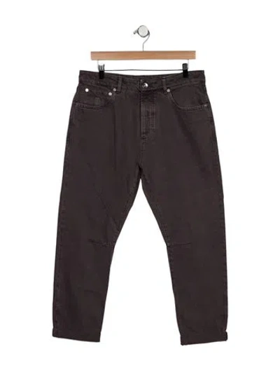 Pre-owned Brunello Cucinelli Skinny Jeans In Gray