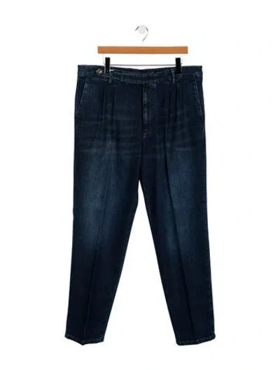 Pre-owned Brunello Cucinelli Skinny Jeans W/ Tags In Blue