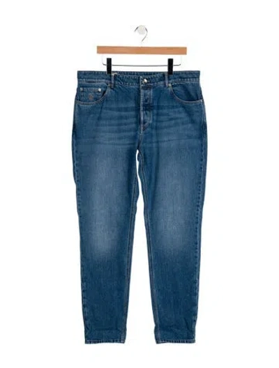 Pre-owned Brunello Cucinelli Skinny Jeans W/ Tags In Blue