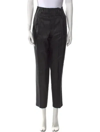 Pre-owned Brunello Cucinelli Skinny Leg Pants In Black