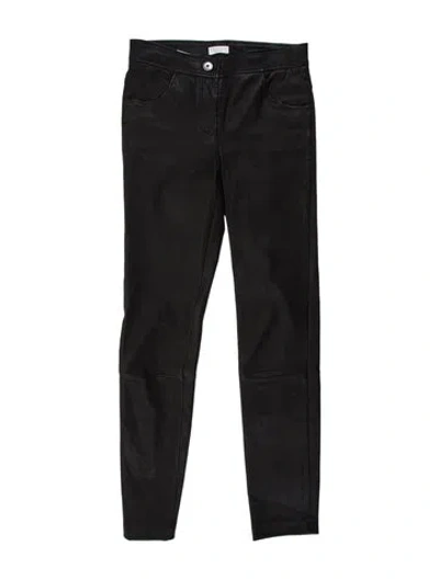 Pre-owned Brunello Cucinelli Skinny Leg Pants In Black