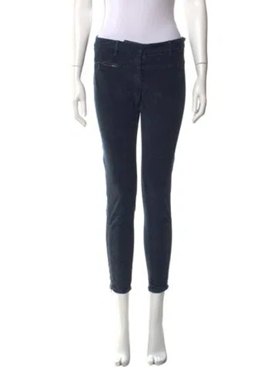 Pre-owned Brunello Cucinelli Skinny Leg Pants In Blue