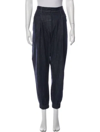 Pre-owned Brunello Cucinelli Skinny Leg Pants In Blue