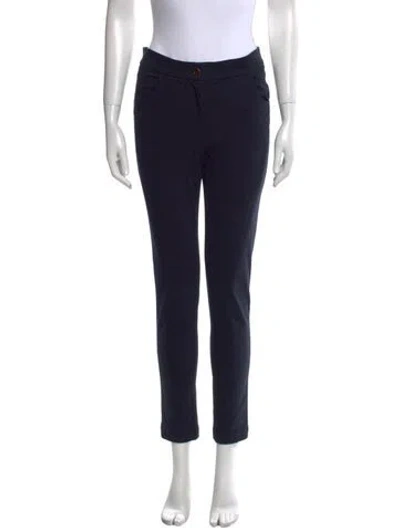 Pre-owned Brunello Cucinelli Skinny Leg Pants In Blue