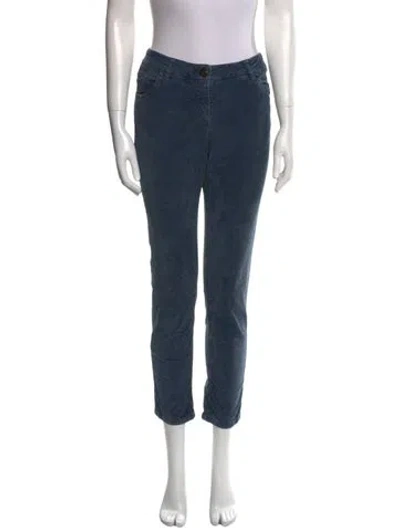 Pre-owned Brunello Cucinelli Skinny Leg Pants In Blue