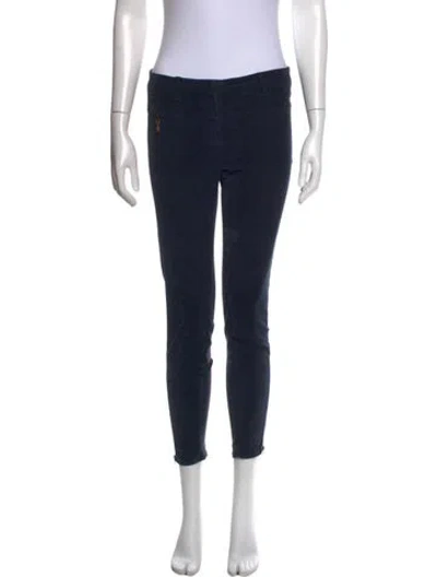 Pre-owned Brunello Cucinelli Skinny Leg Pants In Blue