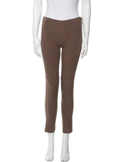 Pre-owned Brunello Cucinelli Skinny Leg Pants In Brown