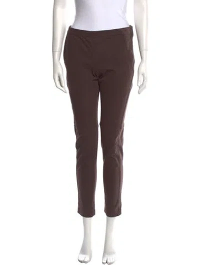 Pre-owned Brunello Cucinelli Skinny Leg Pants In Brown