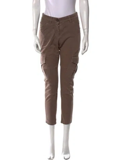 Pre-owned Brunello Cucinelli Skinny Leg Pants In Brown