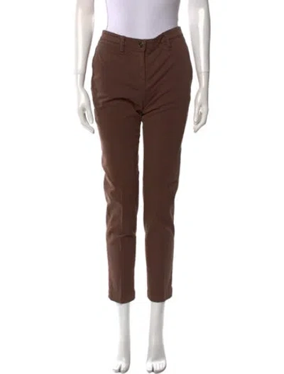 Pre-owned Brunello Cucinelli Skinny Leg Pants In Brown