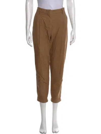 Pre-owned Brunello Cucinelli Skinny Leg Pants In Brown
