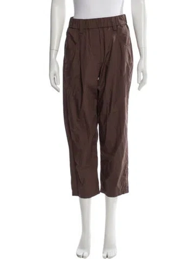 Pre-owned Brunello Cucinelli Skinny Leg Pants In Brown