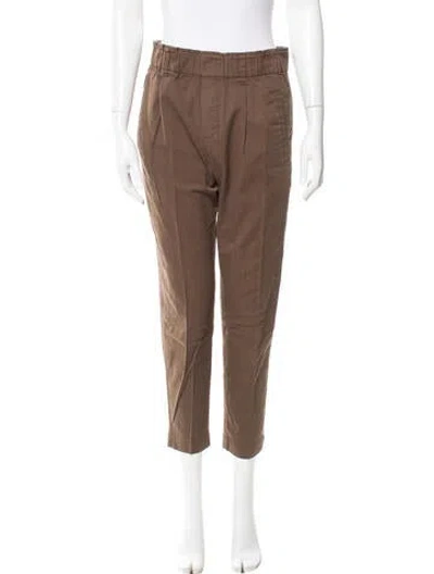 Pre-owned Brunello Cucinelli Skinny Leg Pants In Brown
