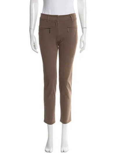 Pre-owned Brunello Cucinelli Skinny Leg Pants In Brown