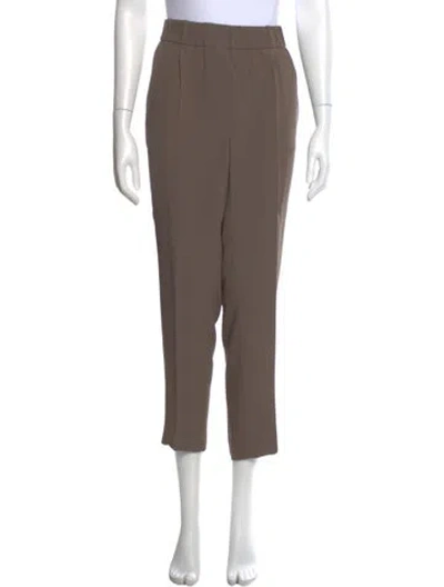 Pre-owned Brunello Cucinelli Skinny Leg Pants In Brown