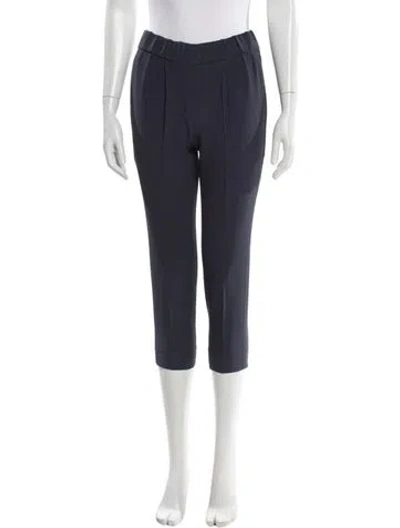 Pre-owned Brunello Cucinelli Skinny Leg Pants In Burgundy