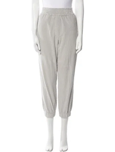 Pre-owned Brunello Cucinelli Skinny Leg Pants In Gray