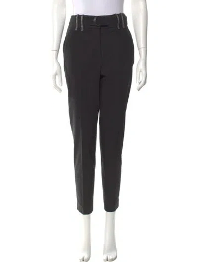 Pre-owned Brunello Cucinelli Skinny Leg Pants In Gray