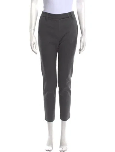 Pre-owned Brunello Cucinelli Skinny Leg Pants In Gray