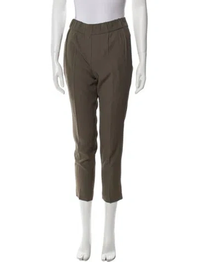 Pre-owned Brunello Cucinelli Skinny Leg Pants In Gray
