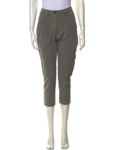 Pre-owned Brunello Cucinelli Skinny Leg Pants In Gray