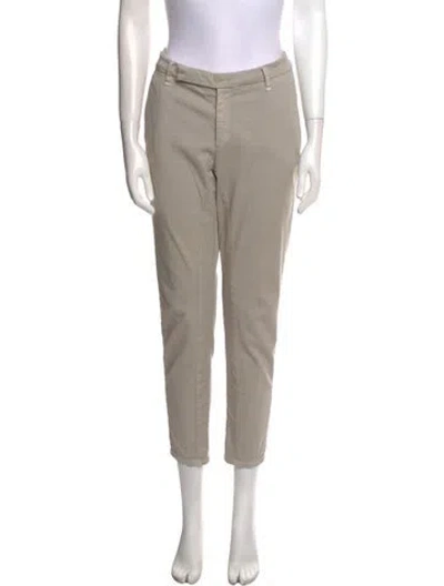 Pre-owned Brunello Cucinelli Skinny Leg Pants In Gray